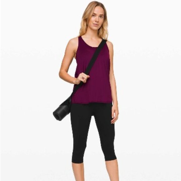 lululemon athletica Tops - Lululemon Essential Tank Pleated in Jersey Marvel